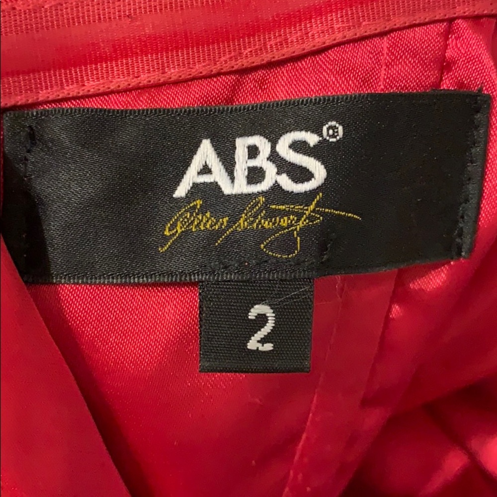 🌺ABS Allen Schwartz strapless dress - Picture 7 of 7